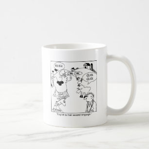 Englisch ist Vieh-2. Sprache Kaffeetasse