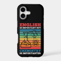 Englisch ist wichtig, aber Chemie ist wichtiger