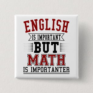 Englisch ist wichtig, aber Mathe ist Importanter Button