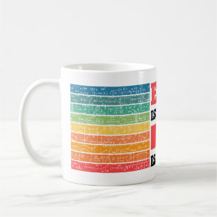 Englisch ist wichtig, aber Mathematik ist wichtig  Kaffeetasse