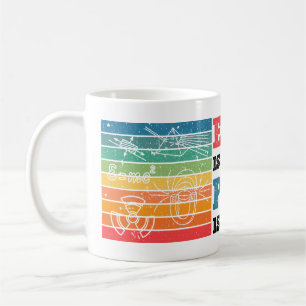 Englisch ist wichtig, aber Physik ist wichtig Kaffeetasse