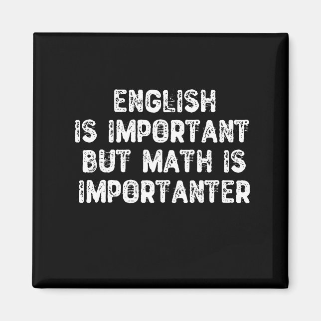 Englisch ist wichtig, Mathematik ist aber wichtige Magnet (Vorne)