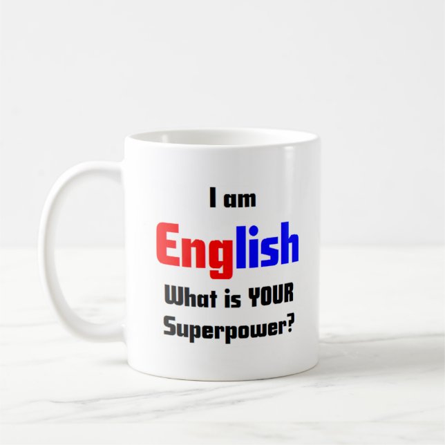 Englisch Kaffeetasse (Links)