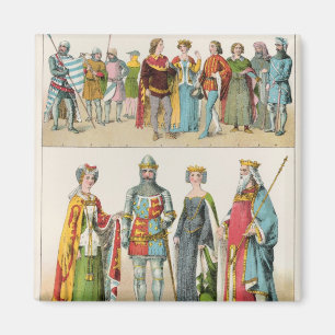 Englisch-Kleid Magnet