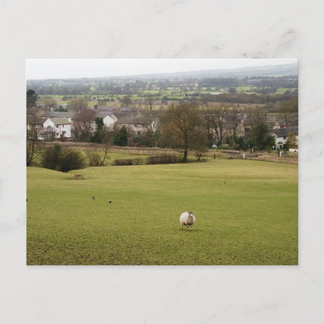 Englisch Landschaft Postkarte (Vorderseite)