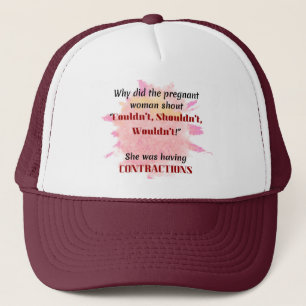 Englisch Lehrer Joke Geschenk Schwangere Joke Gesc Truckerkappe
