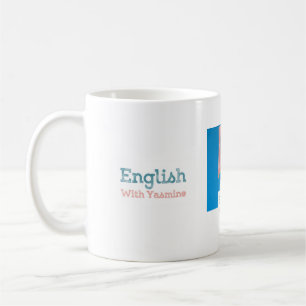 Englisch mit Yasmine Kaffeetasse