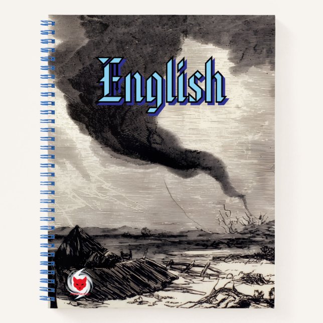 Englisch-Notizbuch Notizbuch (Vorderseite)