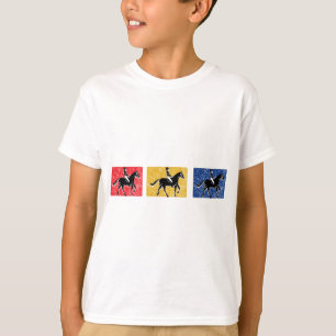 Englisch Pferd und Reiter T-Shirt