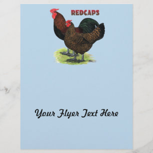 Englisch Redcaps Flyer