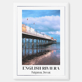 Englisch Riviera, Paignton, Devon, England. Magnet