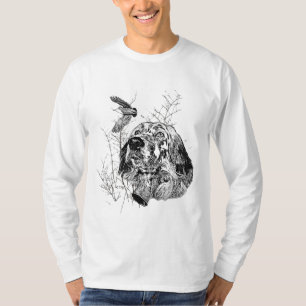 Englisch Setter, Holzhacken T-Shirt