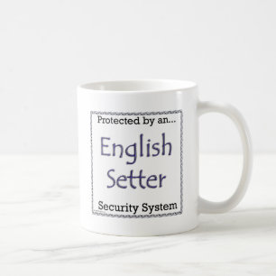 Englisch Setter Security System Kaffeetasse