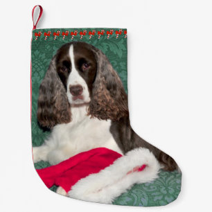 Englisch Springer Spanier Weihnachtszeit Strumpf Kleiner Weihnachtsstrumpf