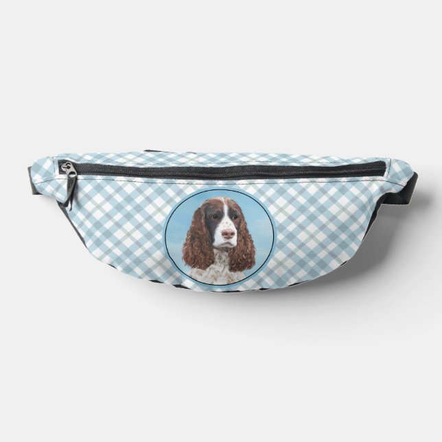 Englisch Springer Spanisch Malerei Original Dog Ar Bauchtasche (Ablage )