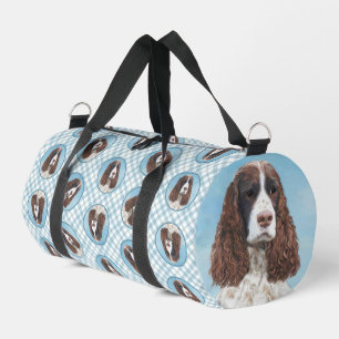 Englisch Springer Spanisch Malerei Original Dog Ar Duffle Bag