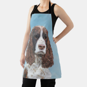 Englisch Springer Spanisch Malerei Original Dog Ar Schürze
