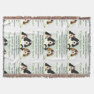 Englisch Springer Spanische Welpen Decke