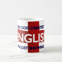 Englisch-St George Tagesgott hergestellt