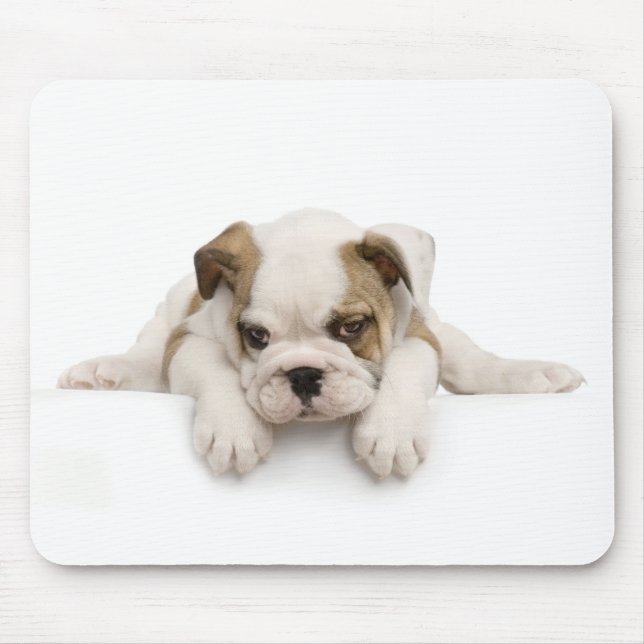 Englisch-Stier-Hund Mousepad (Vorne)