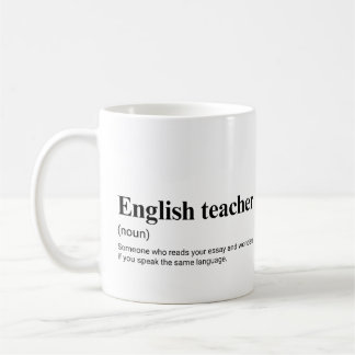 Englisch Teacher Funny Teaching Definition Kaffeetasse