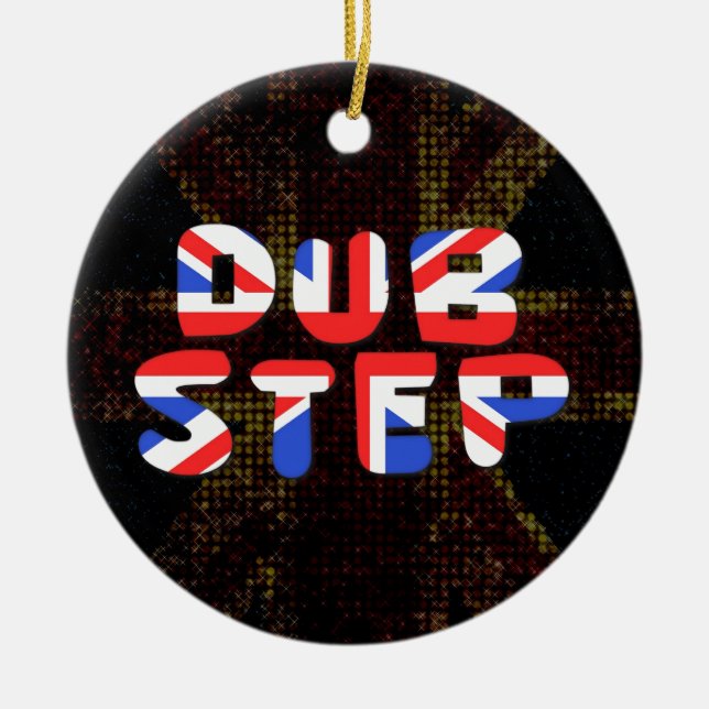 Englisch-Tollpatsch-Schritt Keramikornament (Vorne)