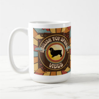 ENGLISCH TOY SPANIEL VIBES Retro Tasse