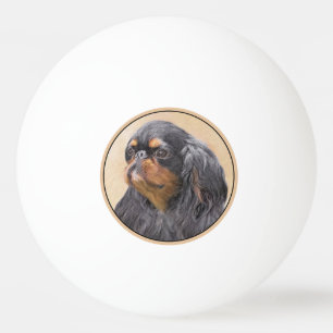 Englisch Toy Spanisch Malerei Original Animal Art Tischtennisball