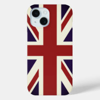 Englisch Union Jack Flag iPhone 15 Fall