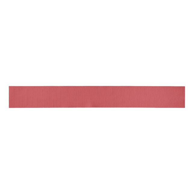 Englisch Vermillion Solid Color Ripsband (Vorderseite)