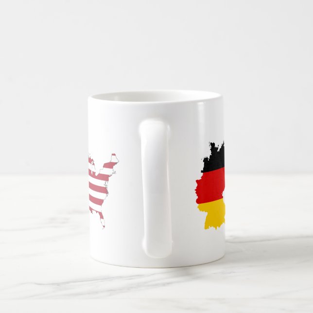 Englisch vs. Deutsch - Bitte vs. Please - Tasse (Henkel)
