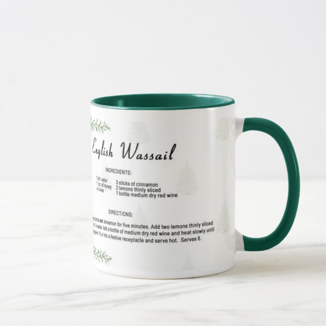 Englisch Wassail Tasse (Rechts)