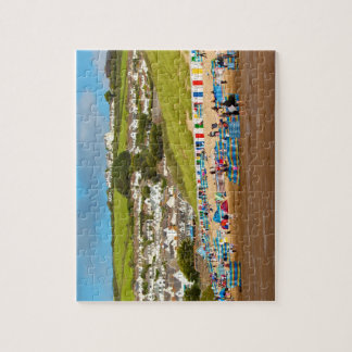 Englisch Woolacombe Strand-Puzzlespiel