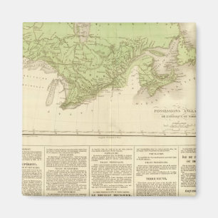 Englische Besitztümer Magnet