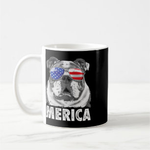 Englische Bulldogge 4. Juli Merica Männer Frauen U Kaffeetasse