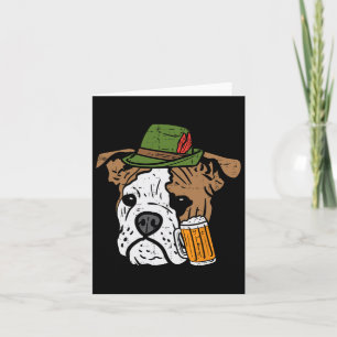 Englische Bulldogge Bayerischer Hund Männer Frauen Karte