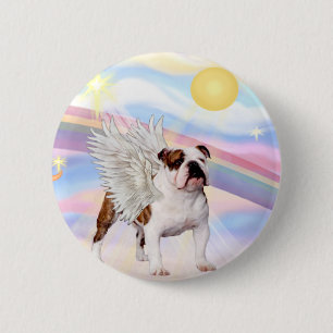 Englische Bulldogge Button
