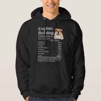 Englische Bulldogge Fakten Geschenk Lustige Englis Hoodie