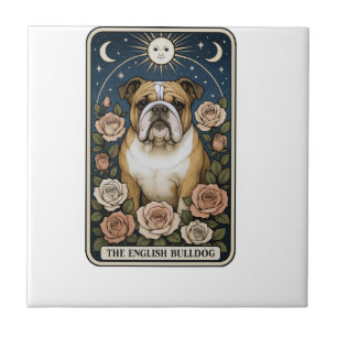 Englische Bulldogge Fliese