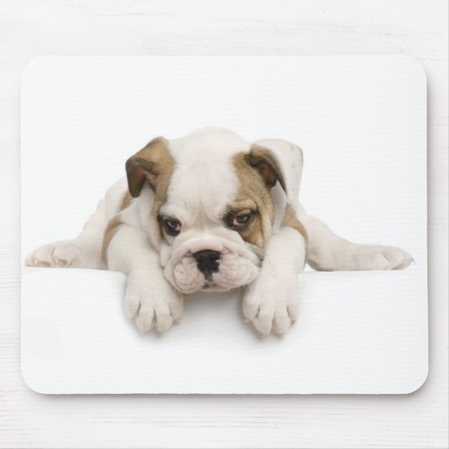 Englische Bulldogge Mousepad (Vorne)