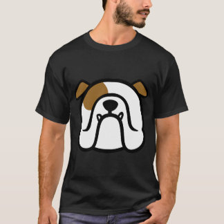 Englische Bulldogge - weiß und braun BULLDOGGE - b T-Shirt