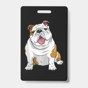 Englische Bulldoggen großartig lustige Bulldoggen- Ausweis