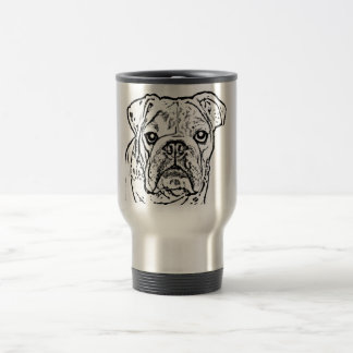 Englische Bulldoggen-Tasse Reisebecher