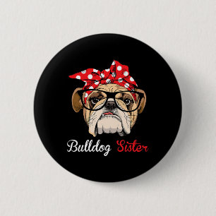Englische Bulldogin Schwester von Bulldog Liebhabe Button