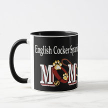 englische Cocker spaniel Mom Geschenke
