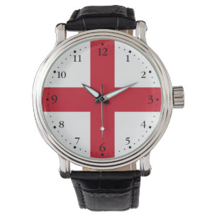 Englische Flagge Armbanduhr