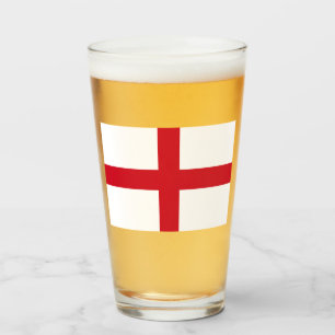 Englische Flagge (England) Glas