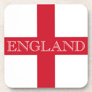 Englische Flagge England Küste Getränkeuntersetzer