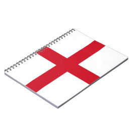Englische Flagge (England) Notizblock