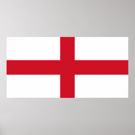 Englische Flagge (England) Poster